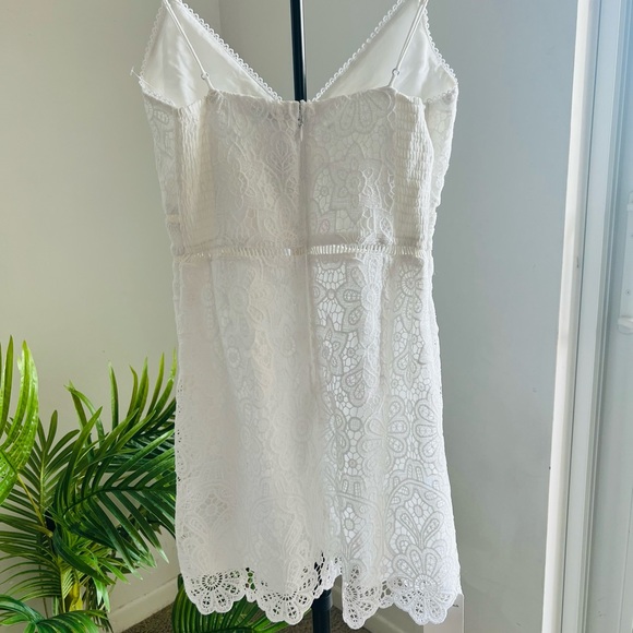 Abercrombie & Fitch White Lace Mini Dress - Picture 16 of 16
